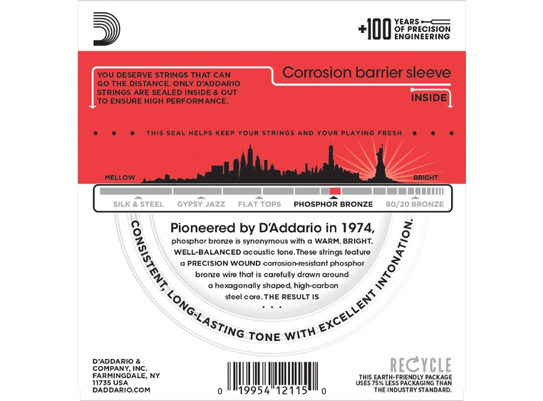 D'Addario EJ17 Phos.Bronze (013-056) 